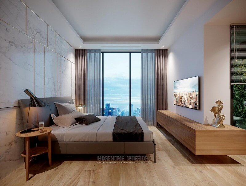 Xu hướng lựa chọn giường ngủ đẹpđược các gia đình trẻ hiện nay lựa chọn Thiết kế chung cư