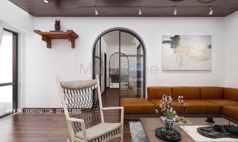 Vừa tiện nghi, gần gũi lại sang trọng tinh tế với bộ sofa da màu nâu cao cấp được thiết kế theo phong cách hiện đại khối vuông vức phù hợp cho phòng khách biệt thự, nhà phố