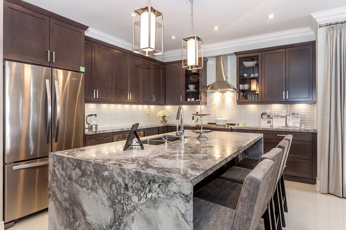 Sử dụng đá Marble trong ốp bếp có phải lựa chọn đúng đắn không Sử dụng đá Marble trong ốp bếp có phải lựa chọn đúng đắn không